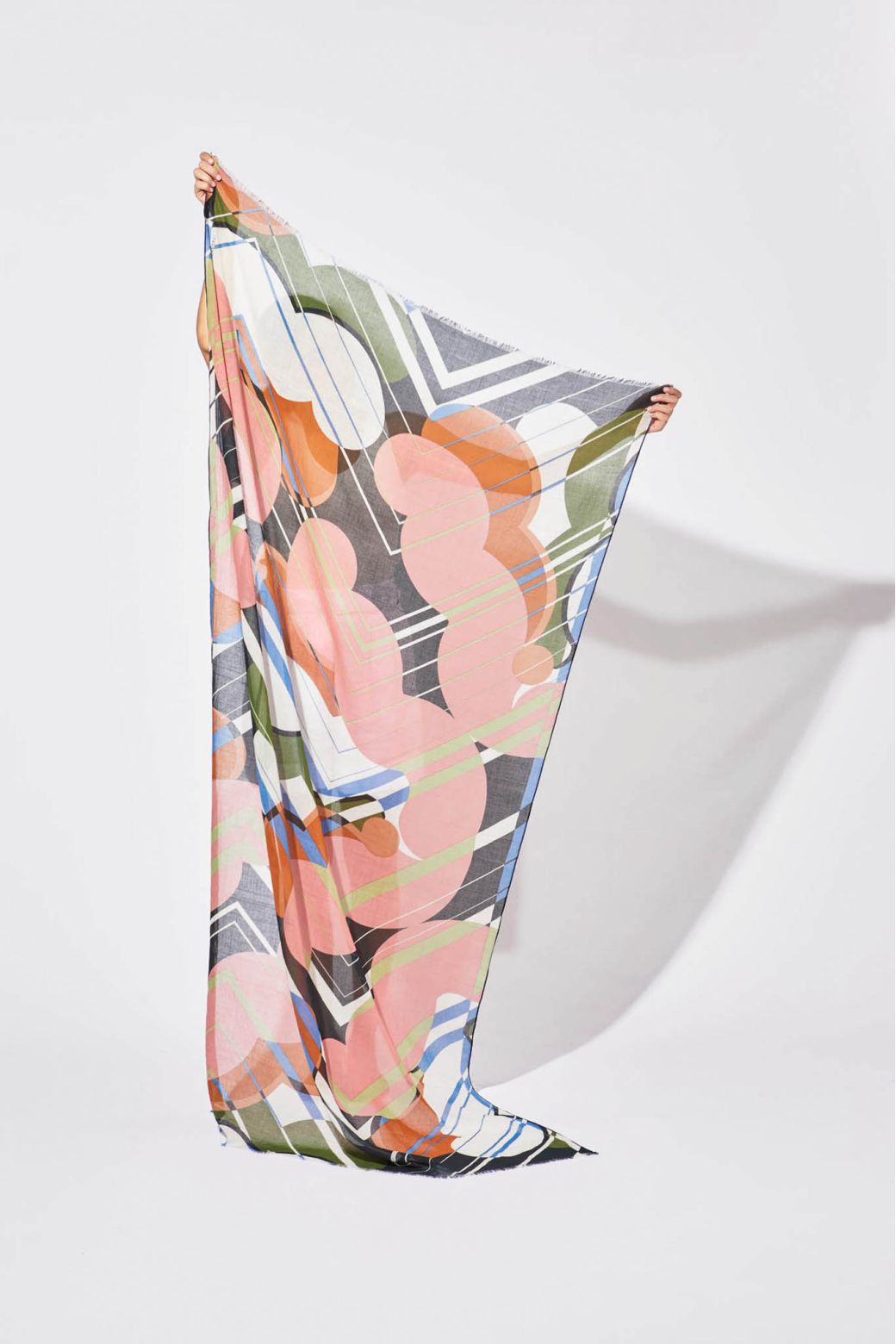 TAN PRINTEMPS SCARF TAN PRINTEMPS SCARF