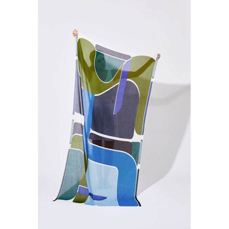 BLUE MOUVEMENT SCARF