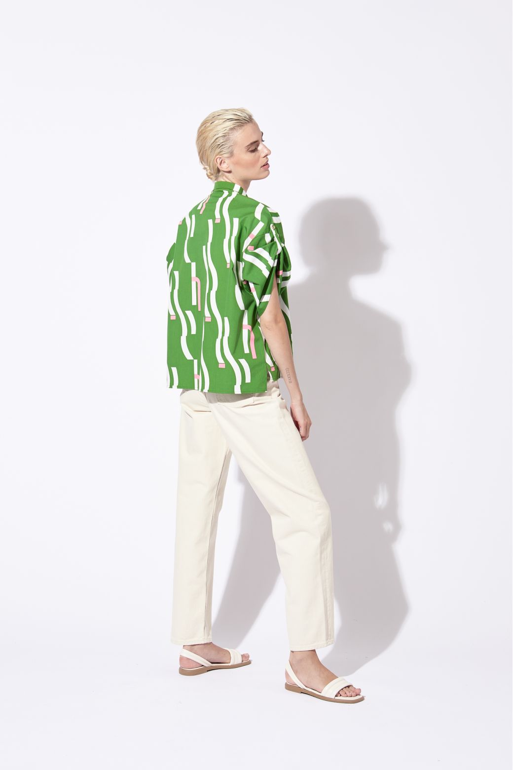 GREEN ANDREW WAVE SHIRT