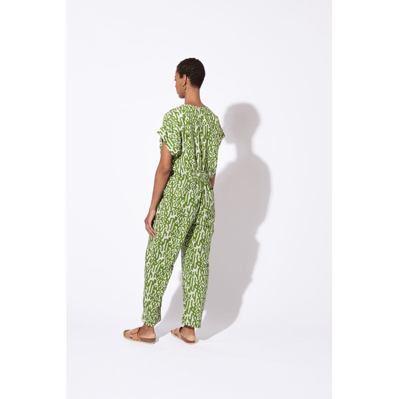 MOSS MONY DAMIER JUMPSUIT