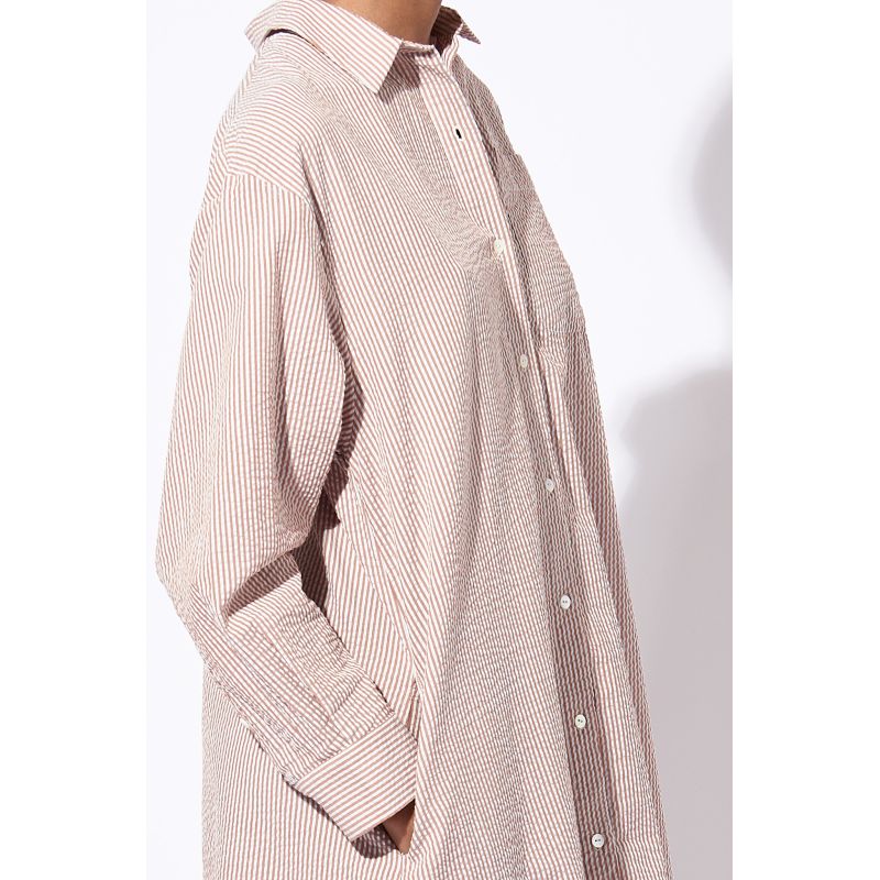 ROBE MARIUS MERYL LILAS CARAMEL