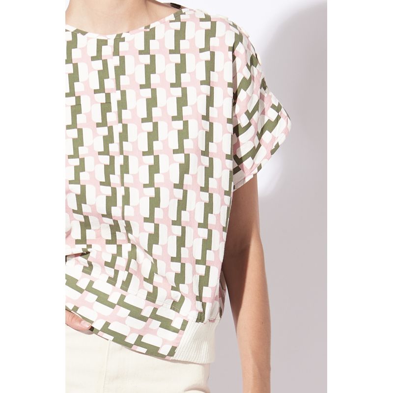 TOP GABRIEL SUAVE ROSE OLIVE