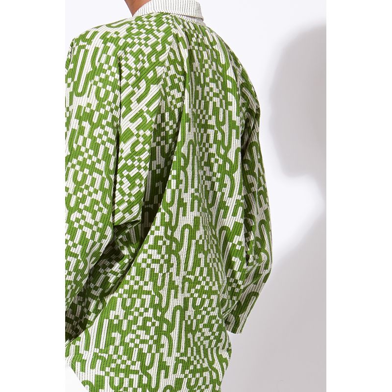 CHEMISE TELMA DAMIER MOUSSE