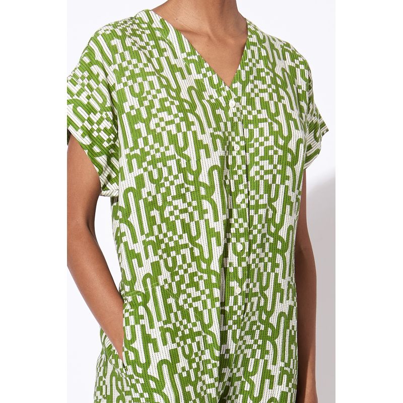 MOSS MONY DAMIER JUMPSUIT