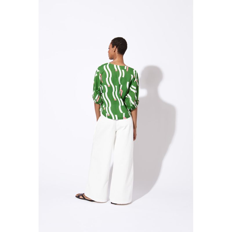 GREEN NICOLE WAVETOP