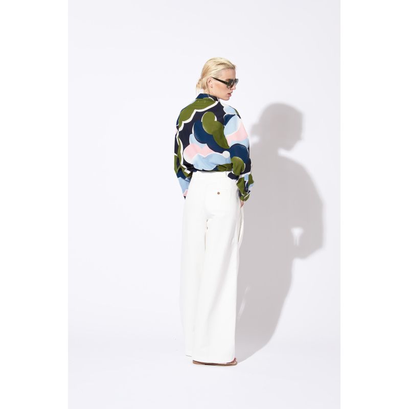 KHAKI ROSALIE PRINTEMPS SHIRT