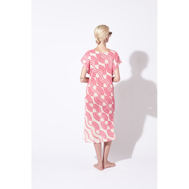 PINK FRANCA MODULE DRESS