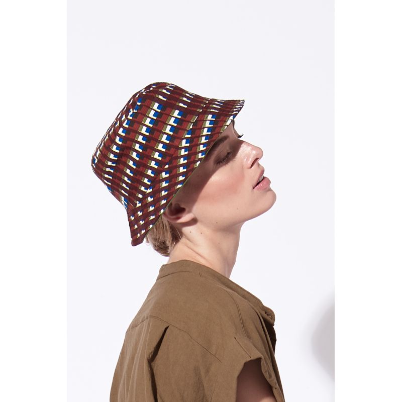 BROWN NINO RILEY BUCKET HAT
