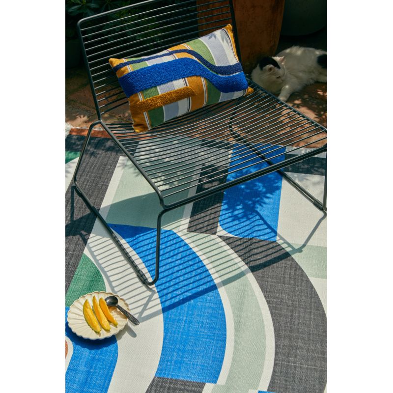 Housse de coussin Merida Bleu