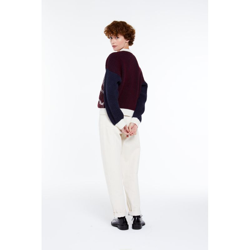 Navy Matilda Module Sweater