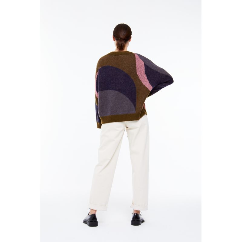 Khaki Nina Nymphe Sweater