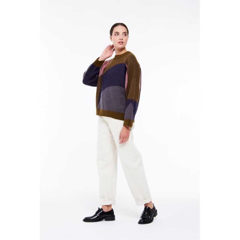 Khaki Nina Nymphe Sweater