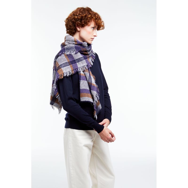 Écharpe Theo Parme