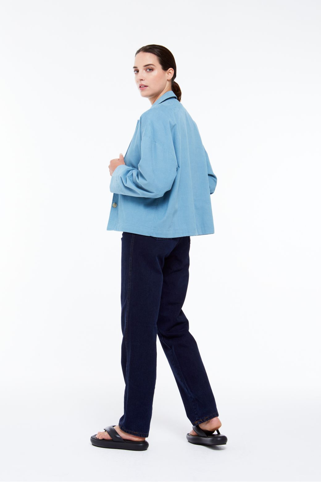 Blue Grey Mina Madone Jacket