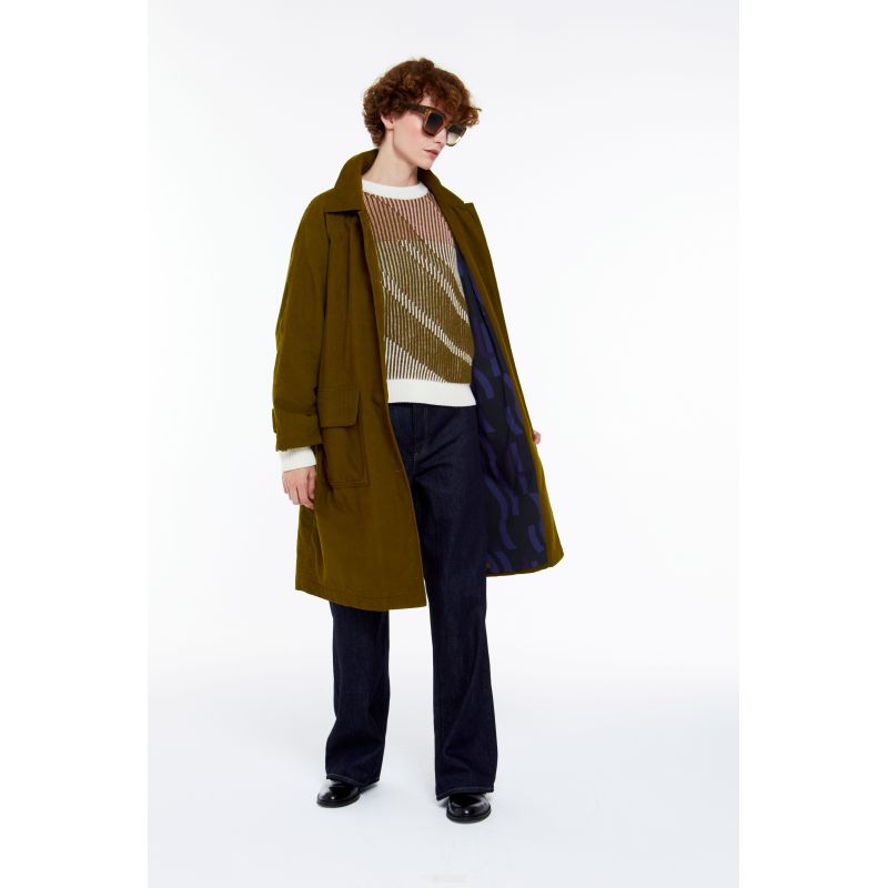 Manteau Leonor Madone Kaki