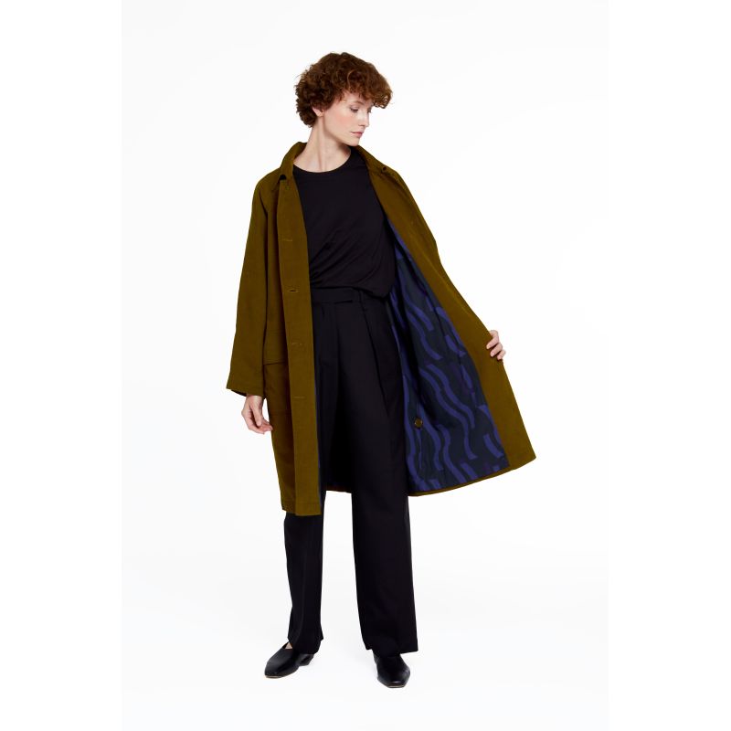 Manteau Leonor Madone Kaki