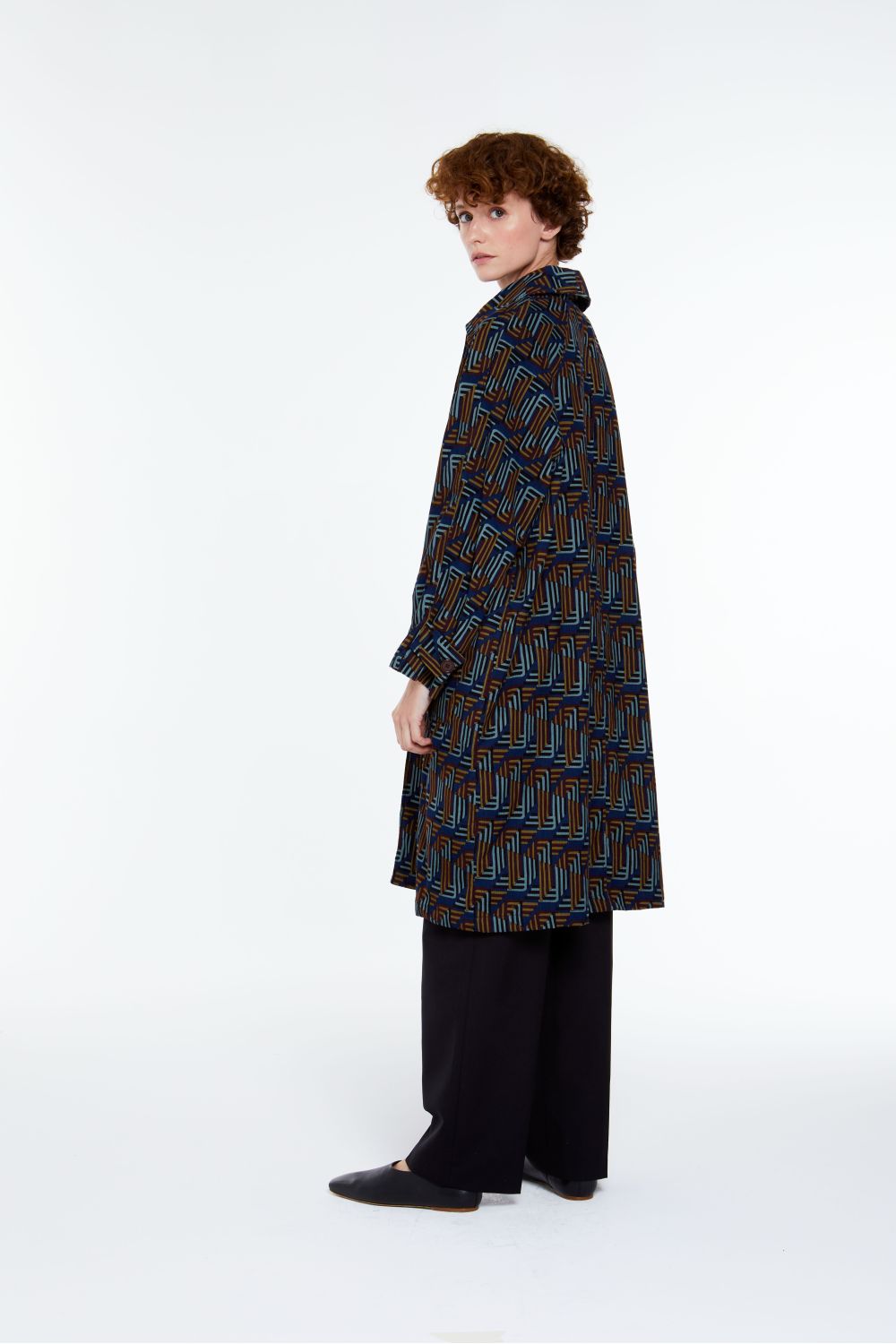 Manteau Léger Femme Taille 44 - Occasion Très Bon état - Veste/cape Style Bohème