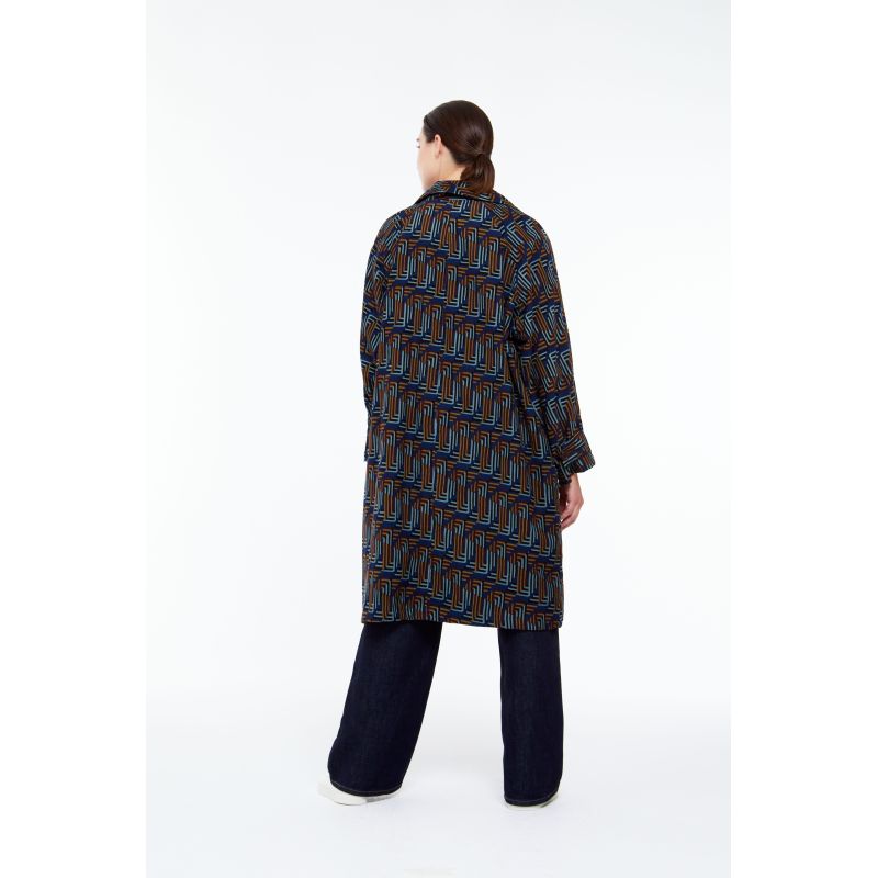 Manteau Leonor Atome Nuit