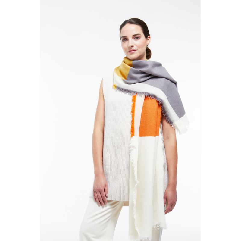Foulard Suzon Orange Parme