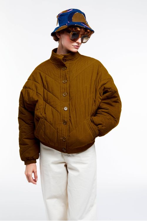 Khaki Nino Nymphe Bucket Hat