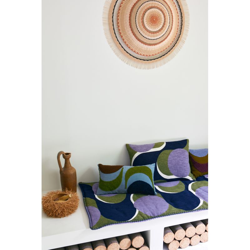 Blue Grey Madone Cushion