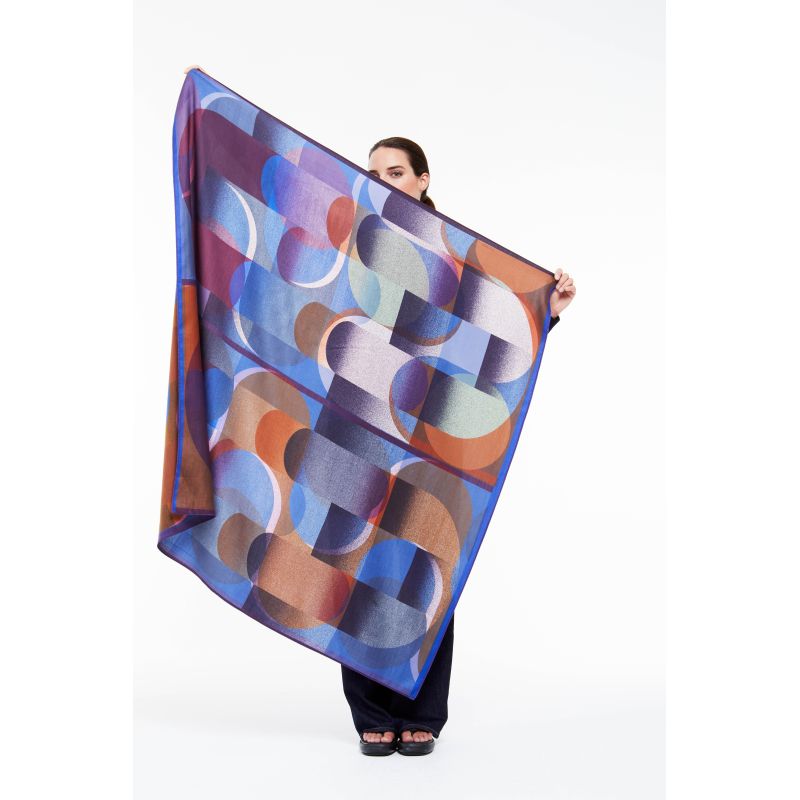 Blue Arcadie Scarf