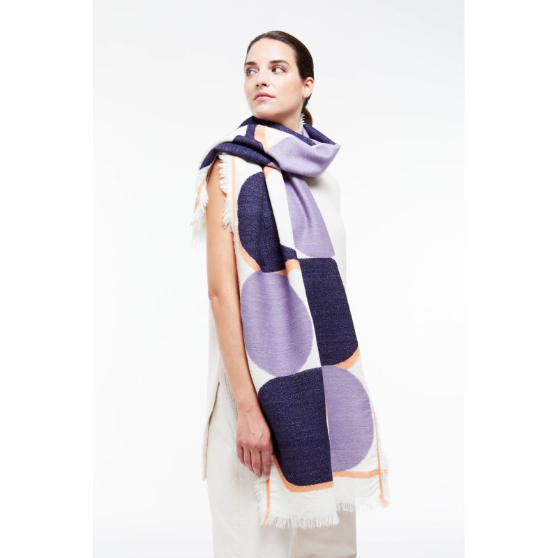 Foulard Nymphe Marine