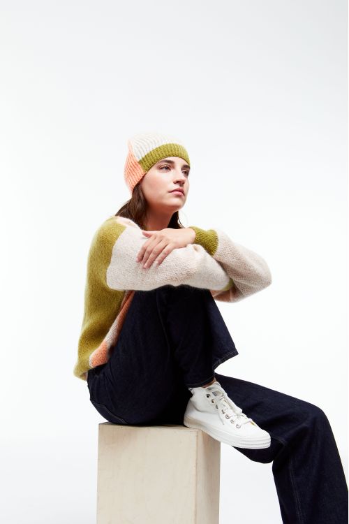 Peach Céleste Beanie