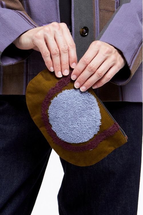 Khaki Luna Madone Pouch