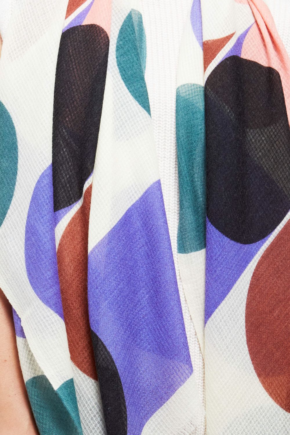 Foulard/écharpe 100% Laine Couleur Caramel - Neuf Sans étiquette, Uni Et Doux