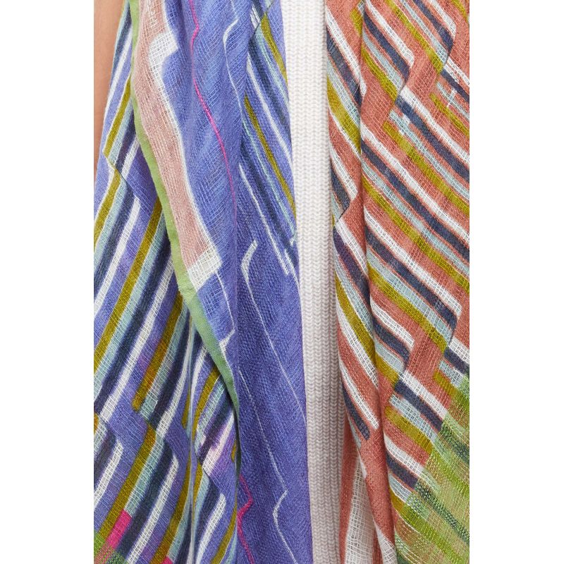 Foulard Céleste Rose