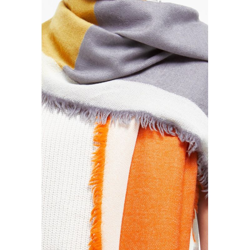 Foulard Suzon Orange Parme