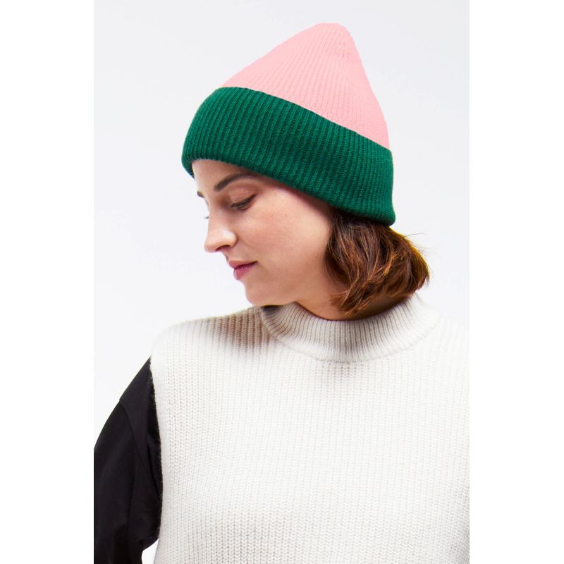 Pink Linea Beanie