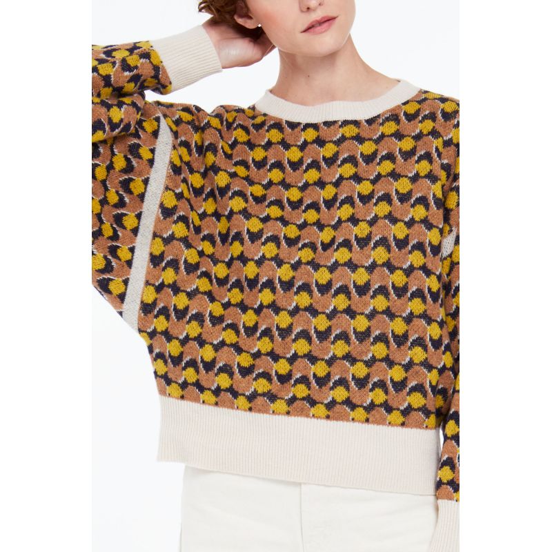 Pull Axel Onde Fauve
