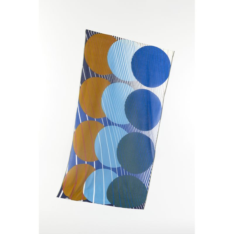 FoulardCinetique Bleu