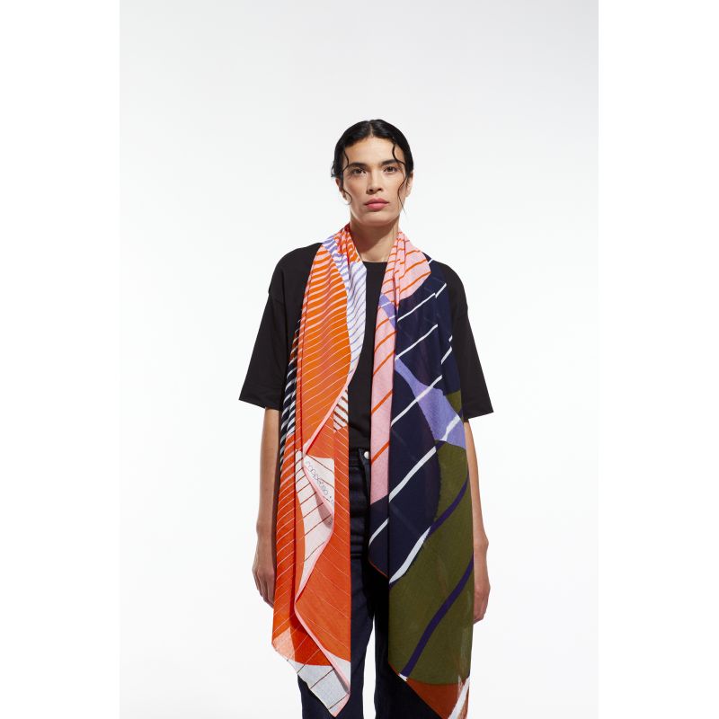 Khaki Cinetique Scarf