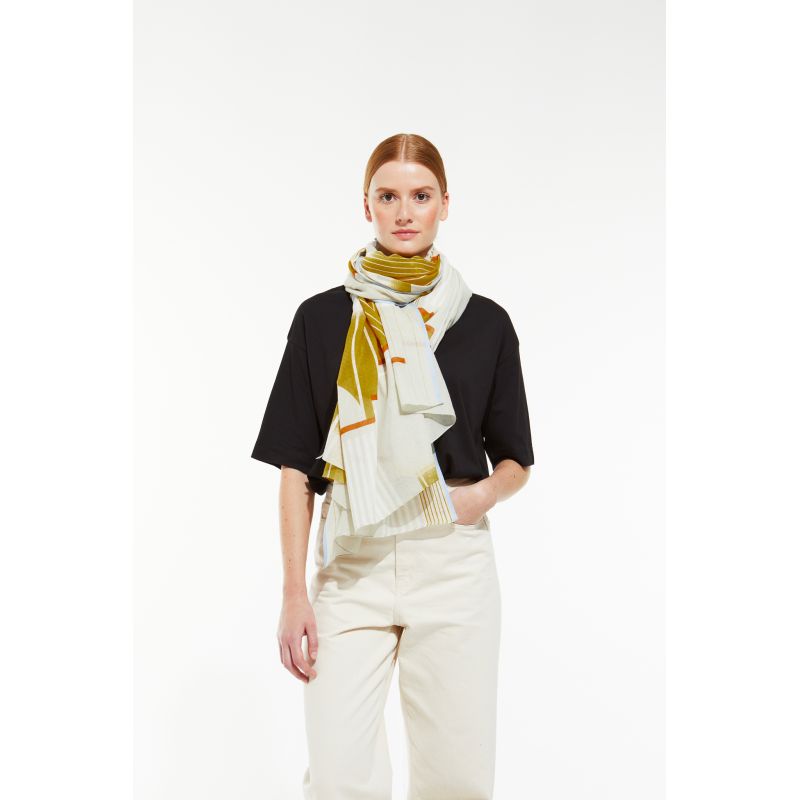 FoulardSoleil Levant Ocre