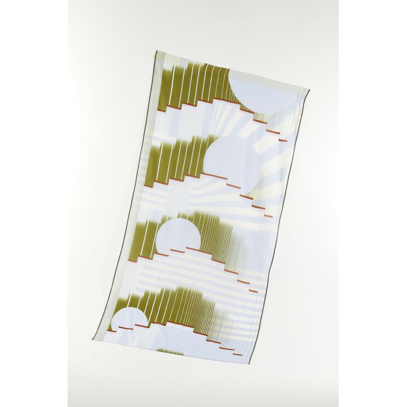 FoulardSoleil Levant Kaki