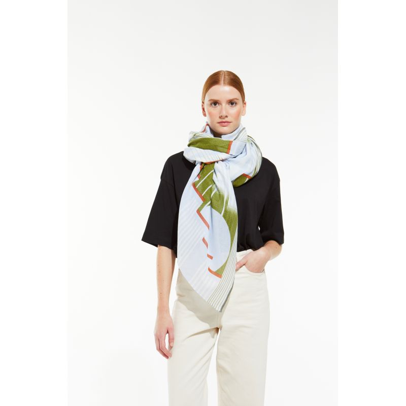 FoulardSoleil Levant Kaki