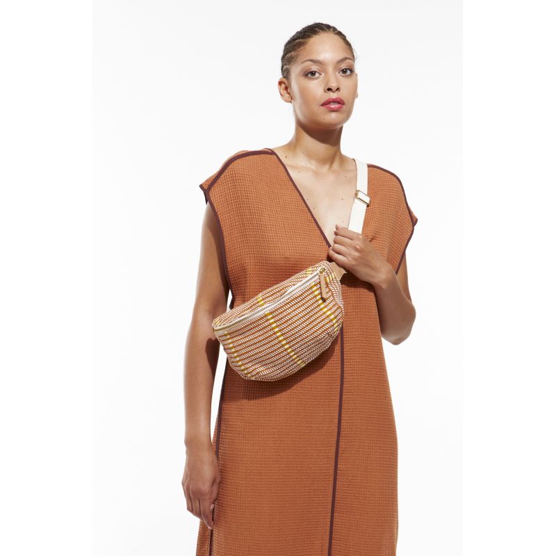 Sac Banane L Chiara Grès Terracotta