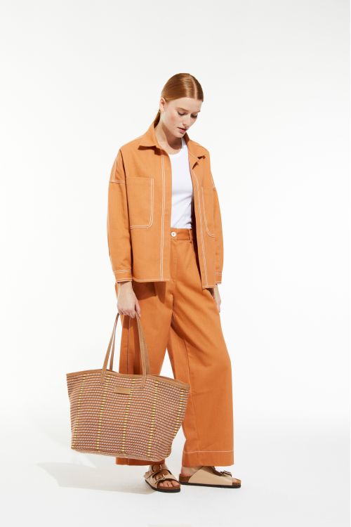 Terracotta Mirae Grès Bag