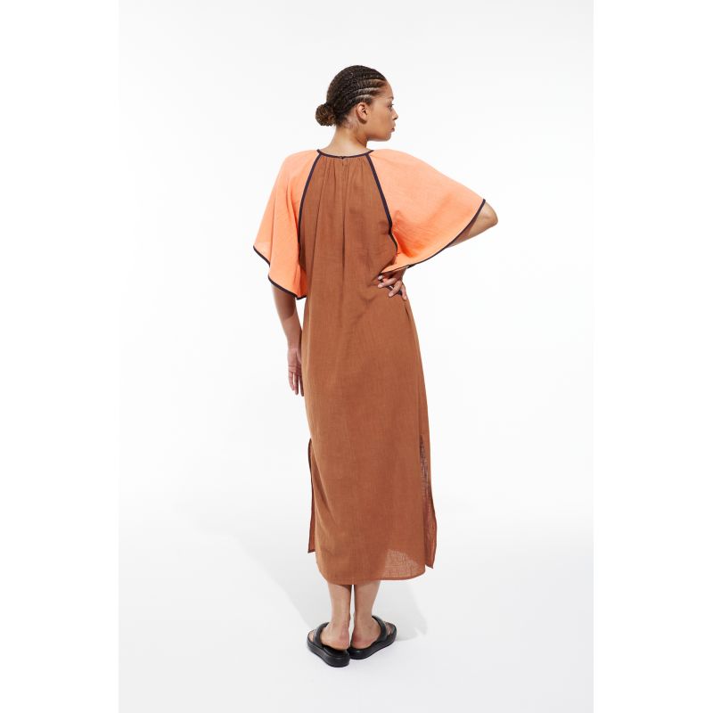 Robe Beth Zephyr Pêche