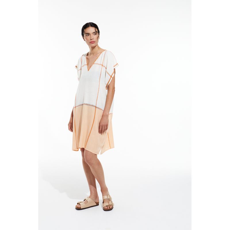 Peach Elia Rhodes Dress