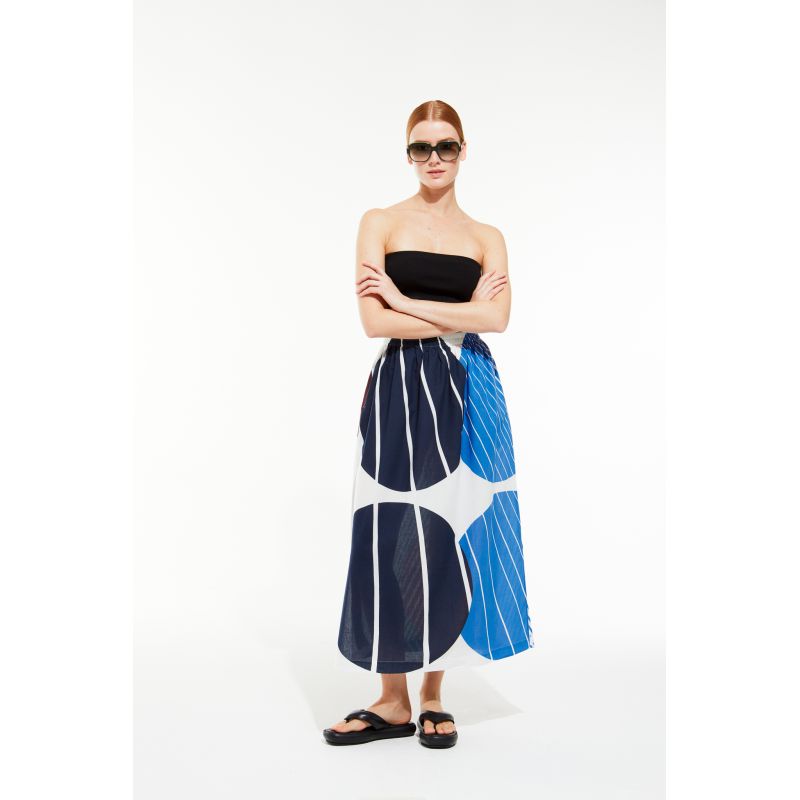 Blue Juliette Cinetique Skirt