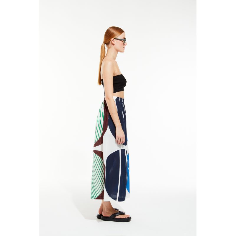Blue Juliette Cinetique Skirt
