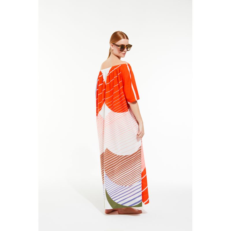 Orange Palao Cinetique Dress