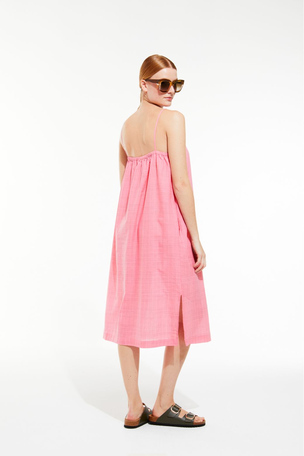 Bright Pink Joy Nacre Dress