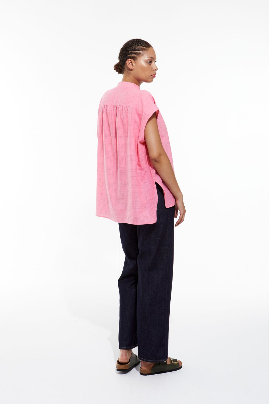 Bright Pink Adele Nacre Top