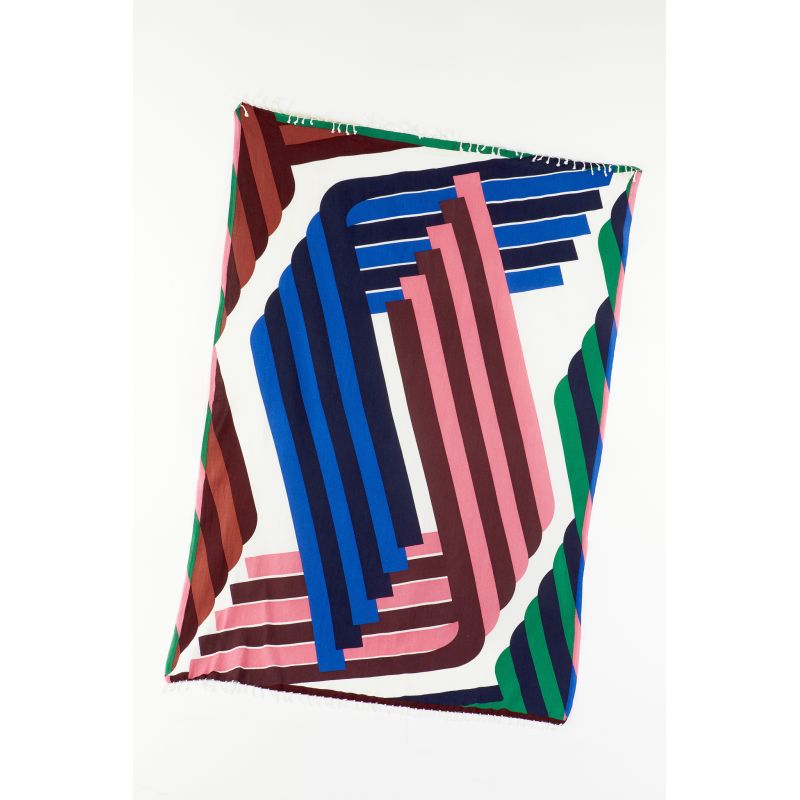 Drap De PlageAlto Bleu Rose