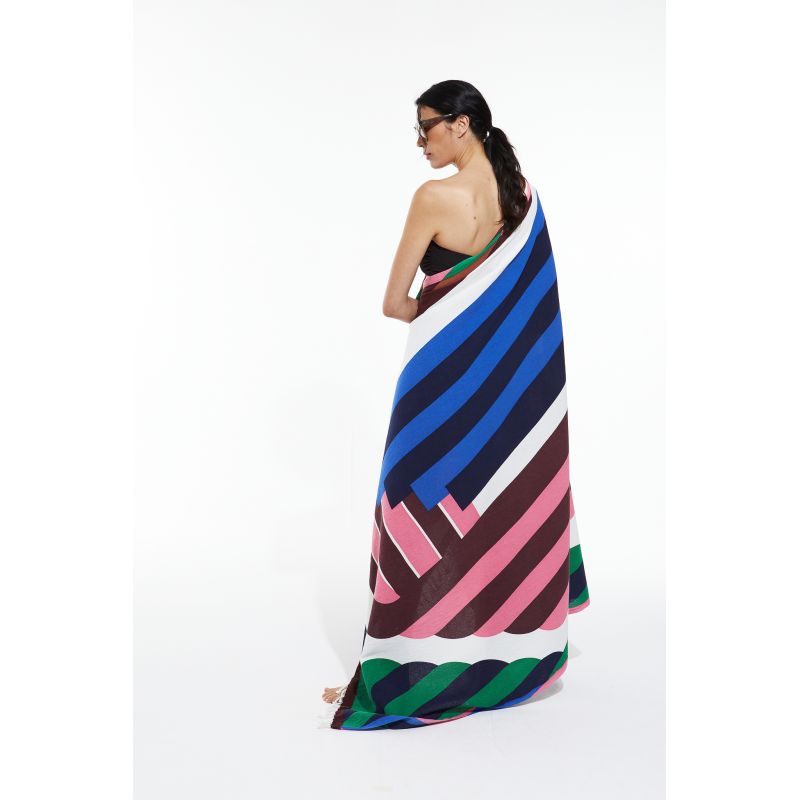 Drap De PlageAlto Bleu Rose